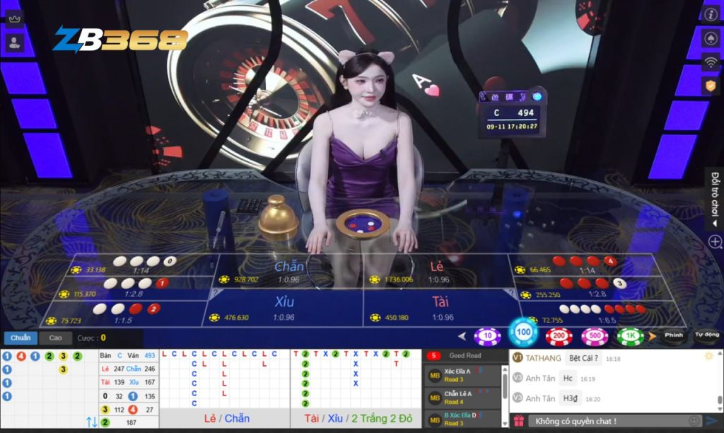 Casino Online ZB368 Roulette